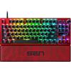 Razer Huntsman V3 Pro Tenkeyless 8 kHz Sentinels Edition - Tastiera da gioco TKL per PC - HyperPolling a 8 kHz - Interruttori ottici analogici - Snap Tap - Rapid Trigger - Layout QWERTY USA