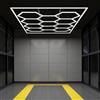 SOGI Luci LED esagonali a soffitto per officina SOGI LAM-ES02 - 11 esagoni - 6500 K - 436W - 3658x2451 mm
