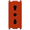 vimar plana presa bivalente emergenza 2p+t 16a p17 11 rosso vimar 14203.r