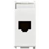 vimar plana presa lan dati rj45 netsafe cat5e utp bianca vimar 14339.11