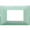 vimar plana placca 3 moduli reflex menta mostrina vimar 14653.44