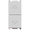 vimar plana silver commutatore 2p 10ax a due tasti vimar 14060.sl
