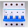 Chint interruttore quadripolare magnetotermico da guida din 4 moduli 4poli 32a 6ka chint 51410 curva c 180407