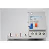 Chint interruttore blocco differenziale fino a 40a 0,3 300ma 4poli 4 moduli chint ac 51940 198387