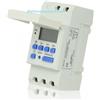 Chint orologio digitale programmabile da guida din quadro modulare 230vac 1no 16a 2moduli chint 81180