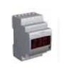 Chint voltmetro digitale 600v da guida din modulare da quadro 3 moduli chint 81150