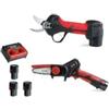Blue Bird Kit forbice ps 23-25faster e potatore cs 22-04 blue bird con 3 batterie 12,6v 2,5ah