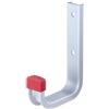 Alberts GAH-Alberts 805524 Gancio a Parete, Alluminio, 80 x 120 mm / 10 pz