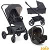 Joie Trio Completo CHROME EMBER Omologato 22 Kg Carrozzina Passeggino Reversibile Ovetto iSize