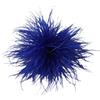 Blausky 2 Pezzi Spilla con Piuma di Struzzo 8-10cm, Piuma Soffice da Infilare con Clip e Spilla, Fermaglio con Piuma per Decorazione di Corsetto, Spilla da Appuntare per Abbigliamento, Cappello, Borsa