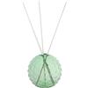 DIFFUSORE DI FRAGRANZA PALLA VERDE VETRO C/BASTONCINI FIBER WOOD