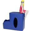 PORTATUTTO FASHIONISTA BLU POLIRESINA
