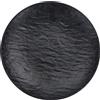 PIATTINO BLACK ECLIPSE MELAMINA