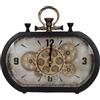 OROLOGIO DA TAVOLO INGRANAGGI METAL
