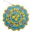 DECORATION CITRUS CERAMICA/SUGHERO AZZURRO