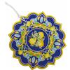 DECORATION CITRUS CERAMICA/SUGHERO BLU