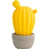 LAMPADA CACTUS GIALLA/SABBIA PORCELLANA