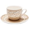 TAZZINA CAFFE RICCIOLI DI FATA SET 2 PZ PORCELLANA
