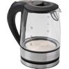 BOLLITORE ELETTRICO TECHNO COLLECTION 1,2 LT INOX/VETRO/PP