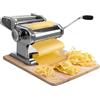 MACCHINA PASTA CON MAXI RULLO DI CM 18 IN ACCIAIO INOX