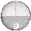 OROLOGIO SPLIT ARGENTO/BIANCO CON PENDOLO
