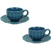 TAZZINA CAFFE' CALIPSO AVIO SET 2 PZ STONEWARE