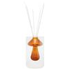 DIFFUSORE DI FRAGRANZA FUNGO ORANGE VETRO C/BASTONCINI FIBER WOOD