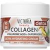 Victoria Beauty Crema viso per pelli mature (età 30-45), idratante antirughe giorno e notte con collagene, acido ialuronico, retinolo e superalimenti, filtro UVA/UVB, 50 ml