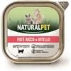 NaturalPet Cat Adult Patè Grain Free 100 gr Vitello - 1° ORDINE? 20% di sconto SU BRAND ESCLUSIVI, codice BZR20