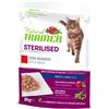 Natural trainer cat adult sterilised bocconcini manzo 85gr