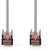 Nedis Cavo di rete CAT6 | RJ45 maschio | RJ45 maschio | S/FTP | 30,0 m | Rotondo | LSZH | Grigio | Etichetta