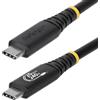 StarTech.com Cavo USB4 da 2m, Cavo USB-C USB-IF, 20 Gbps, PD EPR 240W, DP 1.4 4K 120Hz, Cavetto Tipo-C con guaina in TPE
