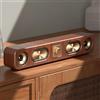 OEM Soundbar wireless in stile retrò con due subwoofer da 2 pollici, altoparlanti Bluetooth, ideale per l'ufficio