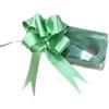 Generico 30 Coccarde per Pacchi Regalo Autotiranti, Fiocchetti Natalizi Piccoli, Ideali per Eventi, Cerimonie, Matrimoni, Fiocchi per Pacchetti Pacco Regalo 3 x 47 cm, Disponibili Varie Colorazioni (Verde)