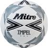 Mitre Impel One Level - Pallone da calcio per allenamento, colore: bianco/nero/grigio
