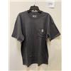 Carhartt T-Shirt A Maniche Corte Grigio Loose Fit Girocollo (jt21)