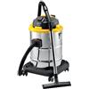 Lavorwash WTP 50 XE 50 L Bidone Aspiratutto Nero, Acciaio inossidabile, Giallo