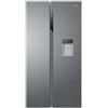 Haier SBS 90 Serie 3 HSR3918EWPG frigorifero side-by-side Libera installazione 521 L E Argento