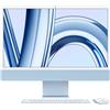 Apple iMac con Retina 24'' Display 4.5K M3 chip con 8‑core CPU e 10‑core GPU, 512GB SSD - Blu