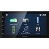 Kenwood Electronics DMX129DAB Ricevitore multimediale per auto Nero 64 W Bluetooth