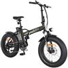 Smartway M1XR4SCA bicicletta elettrica Nero Acciaio 50,8 cm (20") 25,8 kg Ioni di Litio