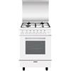 Glem Gas A654MX6 cucina Elettrico Bianco A