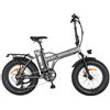Smartway EMG M1X 48V Matt Titanium E-Bike Fat Bike Pieghevole 20" 48V 10,4Ah Titanio Opaco