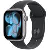 Apple Watch Series 11 GPS 42mm Cassa Alluminio Grigio Siderale con Sport Band Nero - M/L