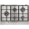 Whirlpool TGML 761 IX R Acciaio inossidabile Da incasso 73 cm Gas 5 Fornello(i)