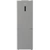 Hotpoint Ariston HPK 26362 XP4E Frigorifero combinato a libera installazione, Dual no frost, 60cm, Classe E, Silver, 37 dbA, h186,5 cm