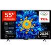 TCL P8L TV 55P8L - QD-Mini LED 55", 4K HDR, Google TV, 144Hz VRR, Dolby Vision & Dolby Atmos
