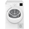 Smeg DR09EE Asciugatrice A Libera Installazione 9 Kg, Condensazione, Pompa Di Calore, Classe E, Bianco