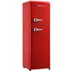 Melchioni Minifrigo SIBERIA 85 vintage 85L con compressore rosso Classe E