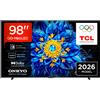 TCL P8L TV 98P8L - QD-Mini LED 98", 4K HDR, Google TV, 144Hz VRR, Audio Onkyo 2.1